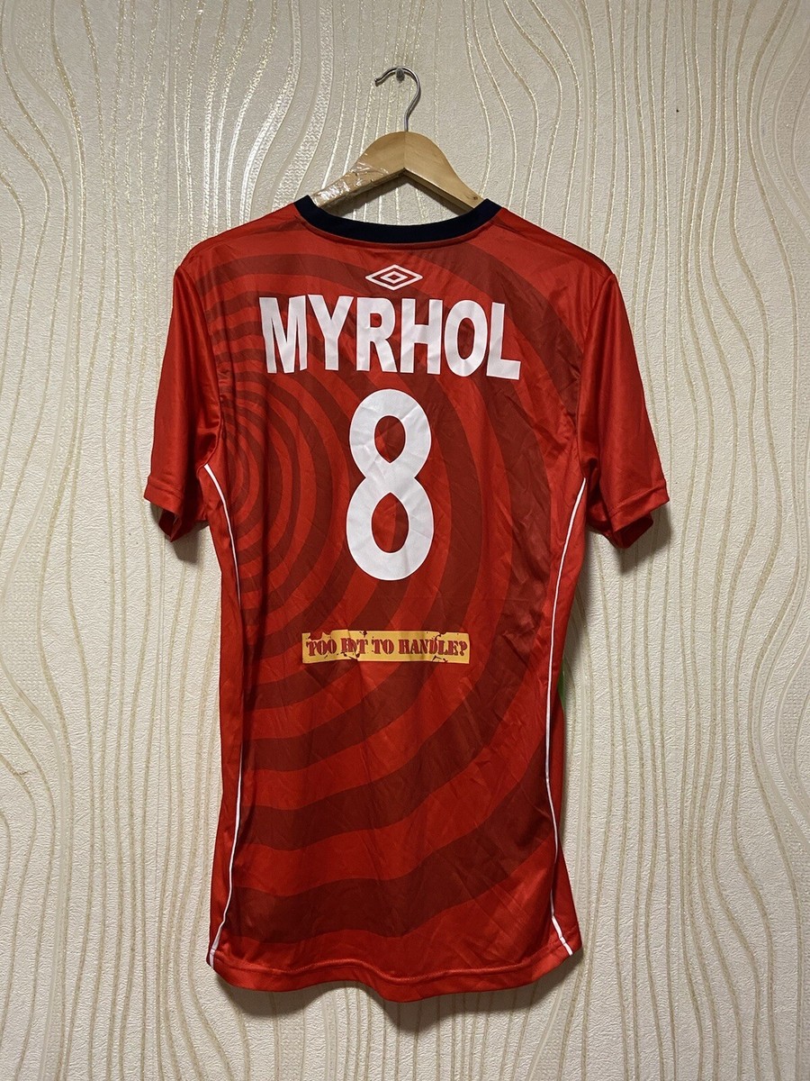 NORWAY NORGE HOME VOLLEYBALL SHIRT JERSEY TRIKOT UMBRO sz L MEN #8