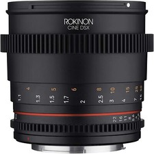 シネレンズ Rokinon 85mm T1.5 中古 Amazon.com : Rokinon 85mm T1.5 High Speed Full Frame Cine DSX Lens