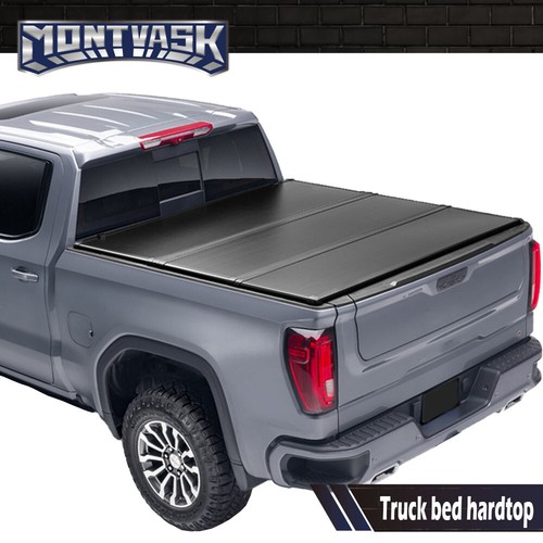 Fit For 20072013 Toyota Tundra 6.5ft Bed TriFold Hard Solid Tonneau Cover eBay