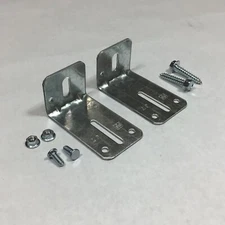 2 Jamb Bracket #7 J-7 Garage Door Lag & Track Bolt 12 gauge Steel OHD Hardware