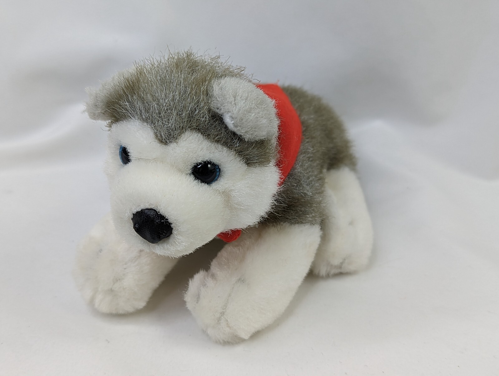 Build a Bear Husky Dog Puppy Plush Neckerchief Stuffed Animal