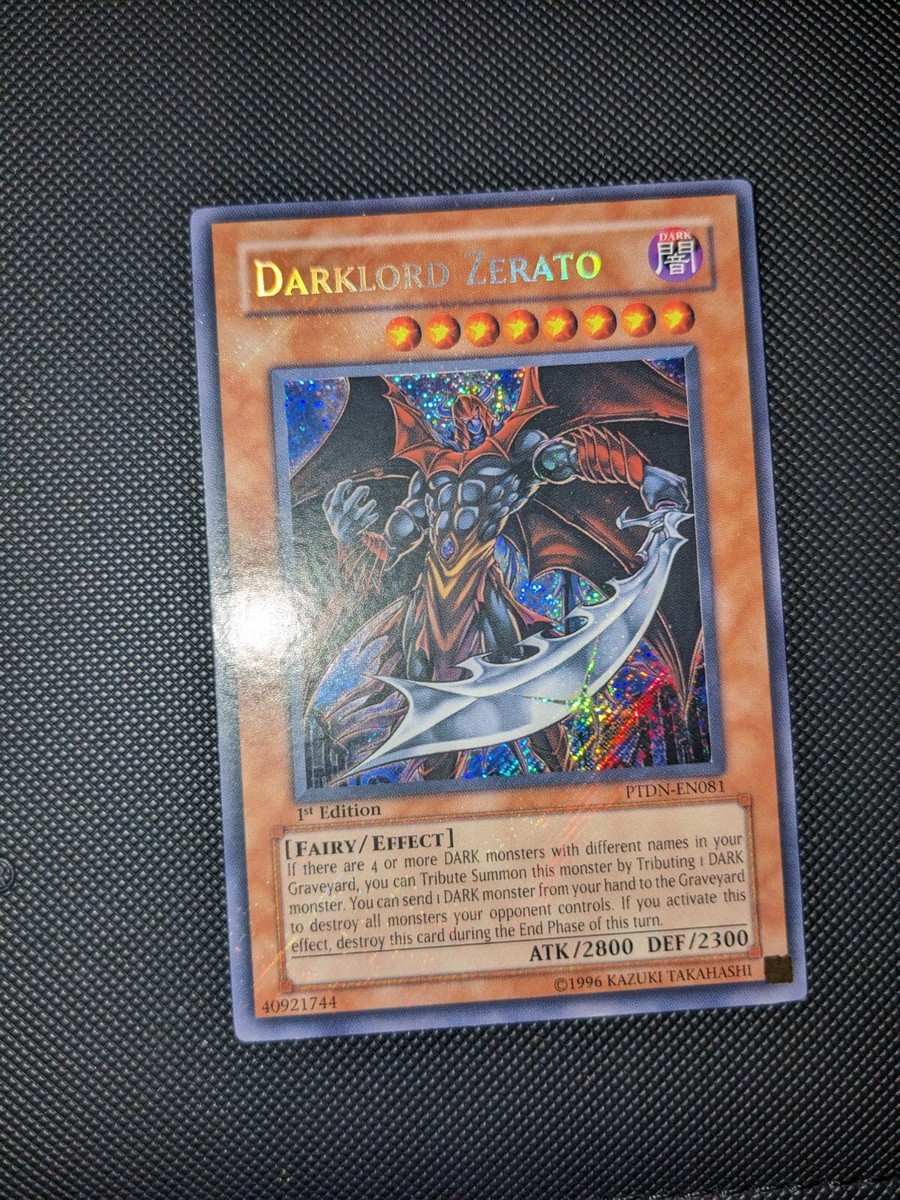 遊戯王 堕天使ゼラート 1st 3枚セット PTDN-EN081 初版 【公式通販】