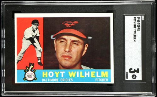 1960 Topps Hoyt Wilhelm #395 SGC 3 VG