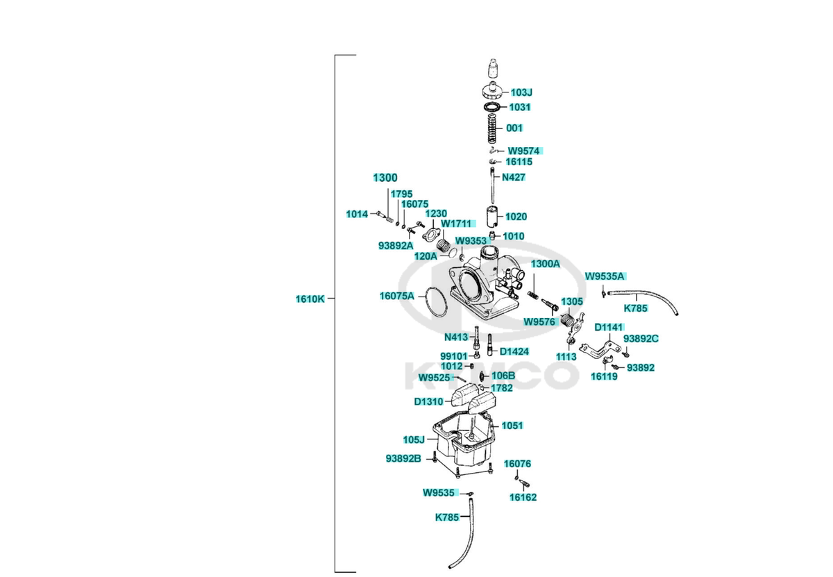 GAMAX ATV 250 300 carburetor assy. New, Genuine, Made in Japan! | eBay