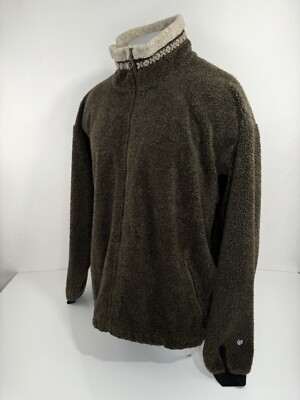 ALF / KUHL / BERG - High Pile Full Zip Mens Vintage XL Fleece