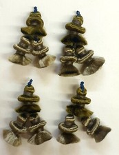 PASSERERIA ONDE 2 COPPIE MINI POMPON FRANGIA CACHI/MARRONE GLAC REF 174MPPKM