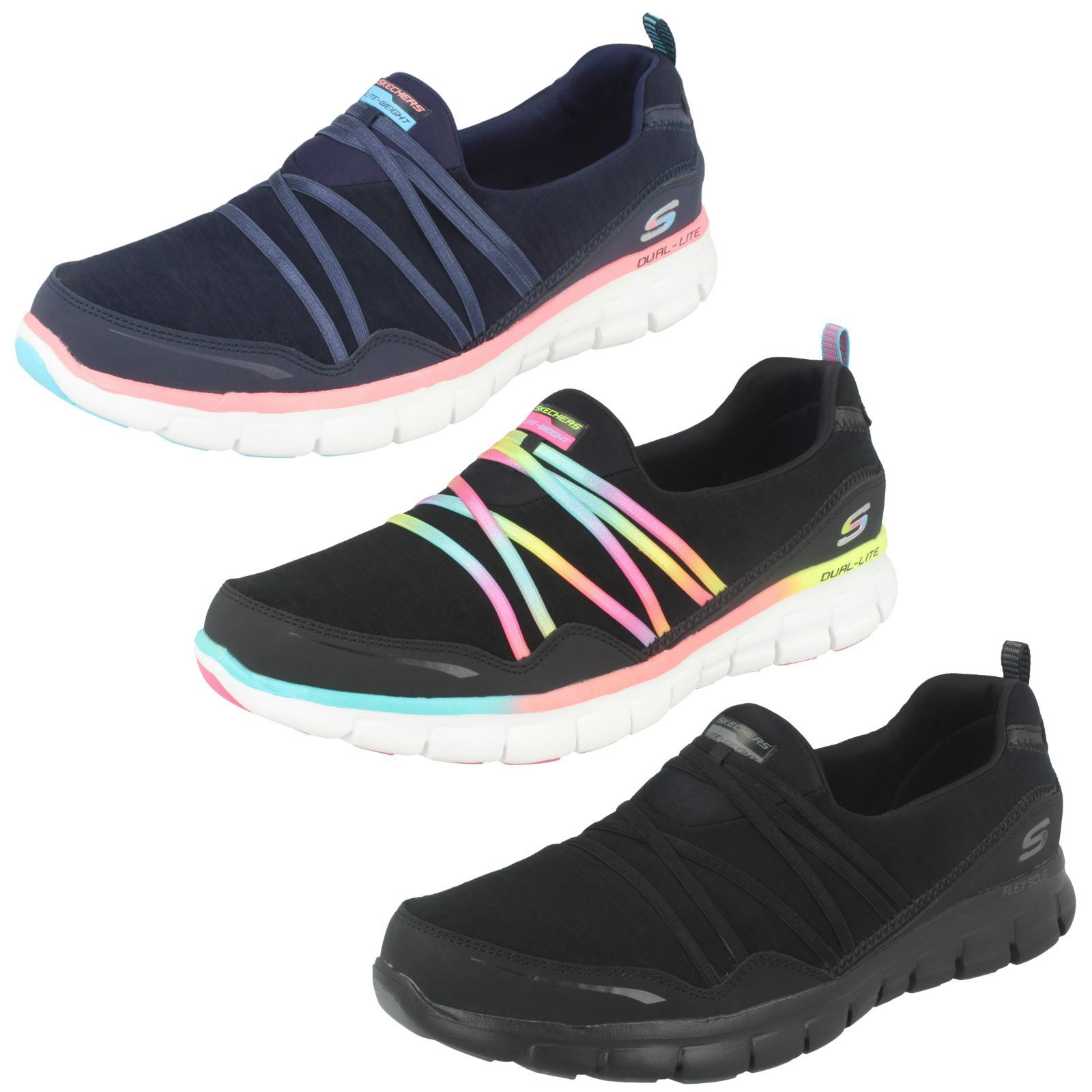 skechers backless trainers