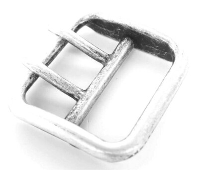 Doppeldorn Gürtelschnalle Gürtelschliesse für 4,5 cm Gürtel Handwerkergürtel Bau