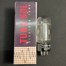 TUNG SOL 6L6GC POWER VACUUM TUBE TESTED VINTAGE E.10460.C