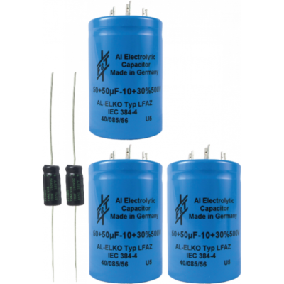 Cap Set, for Marshall JCM800 2204, 4010, 4104 (50W Volume