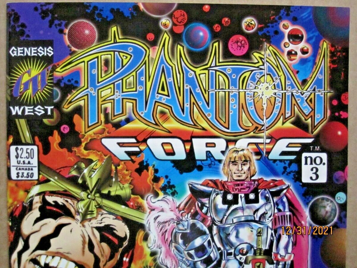 Phantom Force (1993 Image/Genesis West) comic books