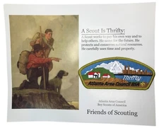 Atlanta Area Council GA FOS SAP Thrifty LIME (TS588)