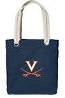 Uva Tote Bag University of Virginia Deluxe Canvas Shoulder Bag