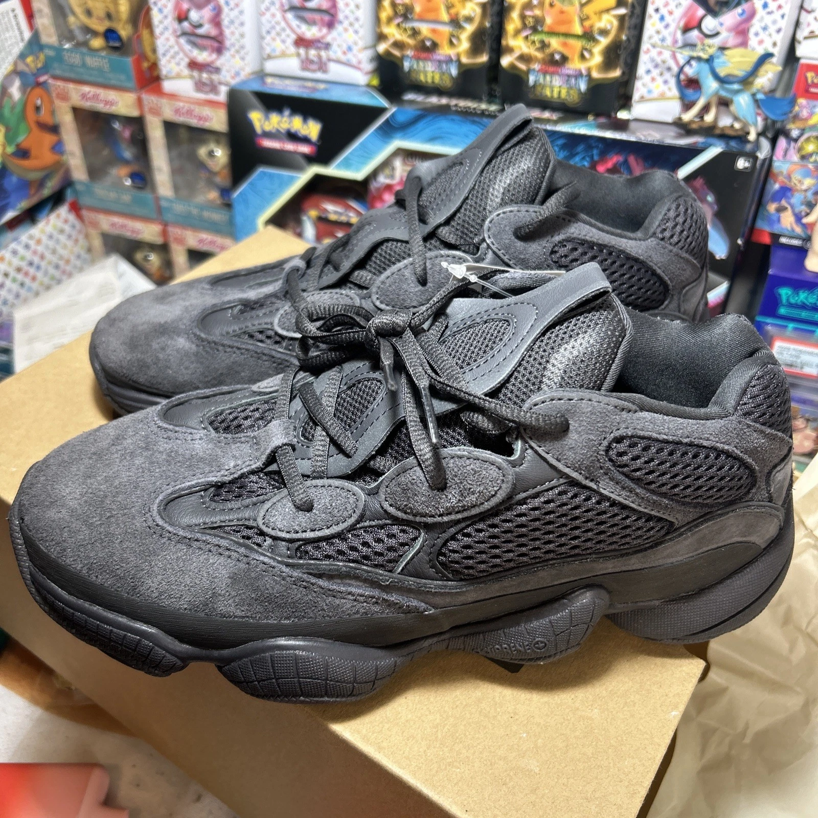Adidas Yeezy Boost 500 "Utility Black" taglia 8M 9 5W NUOVISSIME DEADSTOCK DS con etichetta