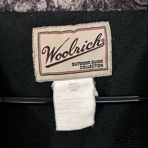 Woolrich Hunting Jacket Camo Realtree Hardwoods Quilt Insulated Mens XL *See - Picture 5 of 13