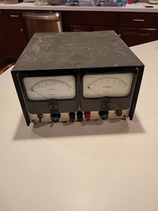 Vintage SMITH & WESSON ELECTRONICS CO. 15V P.S. Tester Simpson Volts Amperes