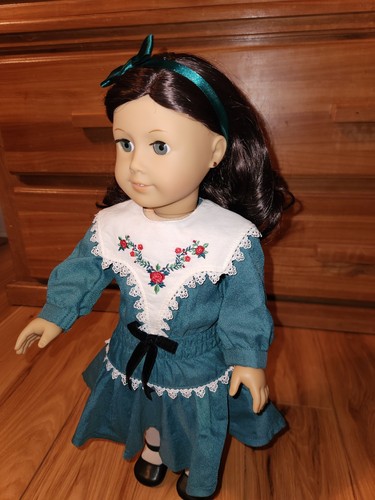 American Girl Puppe Ruthie mit Ohrringen, Urlaubskleider nicht mehr produziert KIT'S Freund EUC - Bild 8 von 21