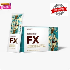 3 Boxes Unicity BioReishi FX Coffee Mix with Coconut Creamer & Reishi Extract