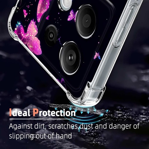 Shockproof Cover For Redmi Note 14 13 Pro Xiaomi 15 Pro Gorgeous Butterfly Case - Picture 52 of 59
