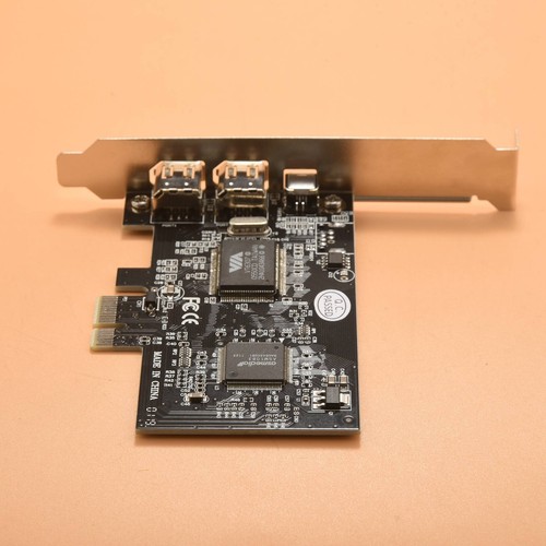 PCI Express x 1 PCI-E FireWire 1394a IEEE 1394 Kontroller Karte 3 Port Fuer3802 - Afbeelding 10 van 10