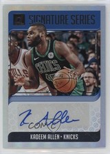 2018-19 Panini Donruss Signature Series Kadeem Allen #SG-KAL Auto 16q7