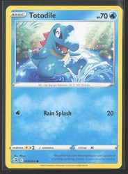 Totodile 055/264 Common Fusion Strike Pokemon TCG