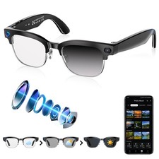 SGUKZF AI Smart Glasses with Camera, 4K EIS Anti-Shake Video & Photo 1