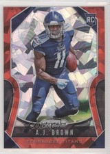 2019 Panini Prizm Rookies Red Ice Prizm AJ Brown #344 tt7