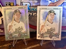 2025 Allen & Ginter - Max Muncy - Silver Portrait Parallel & Base - Athletics RC