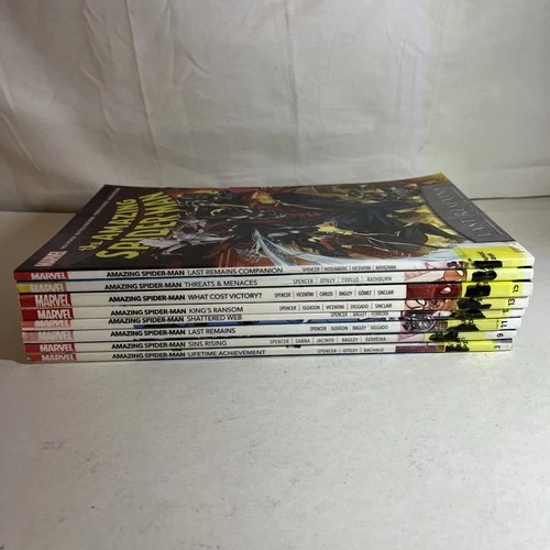 The Amazing Spider-Man By Nick Spencer TPB Graphic novels lot of 8