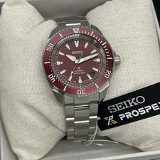NEW Seiko Prospex SRPL11 Automatic Samurai Red Steel Men's Dive Watch