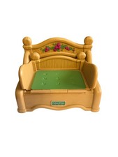 Fisher Price Briarberry Bears Fold Out Bed Dollhouse Furniture 1998 Mattel