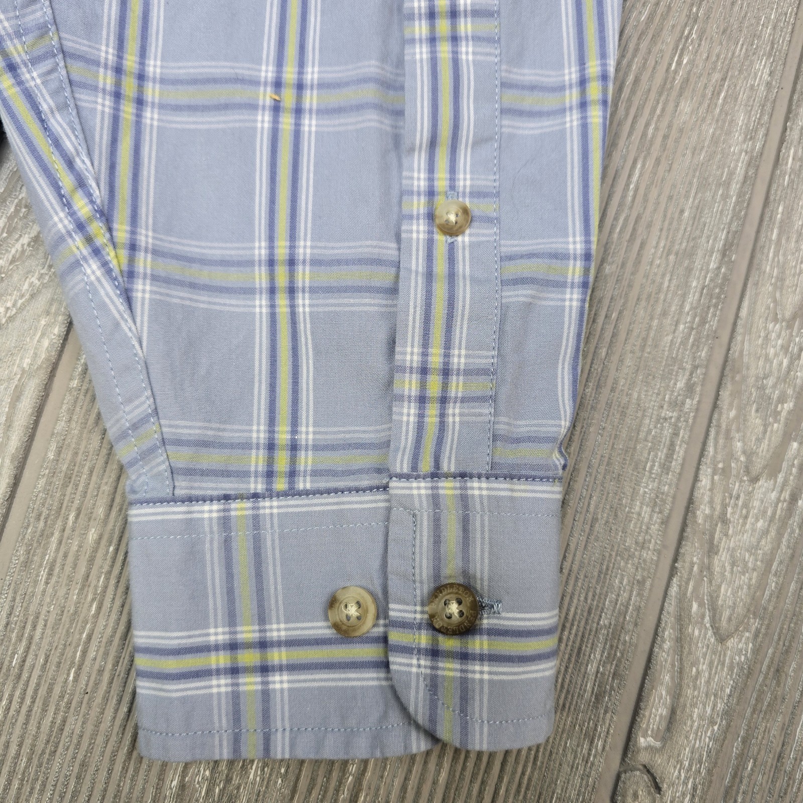 Pendleton Blue Button Down Shirt Plaid Check Patt… - image 4
