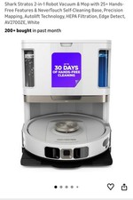 Brand New Shark Stratos 2-in-1 robot vacuum  mop