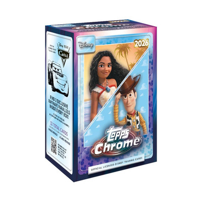2026 Topps Chrome Disney BLASTER Box Sealed  PREORDER 