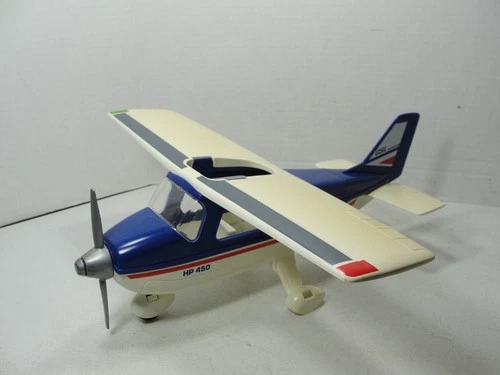 Vintage Playmobil Plane Blue/White