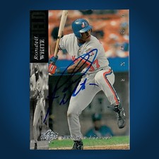 Rondell White signed autographed 1994 Upper Deck card (#237)