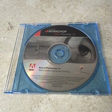 Adobe Photoshop 7.0 "Video Workshop" Interactive Training CD-ROM, 2002 