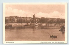 Postcard Mannheim Am Rhein Blick Nach Dem Lindenhof c1930s Germany