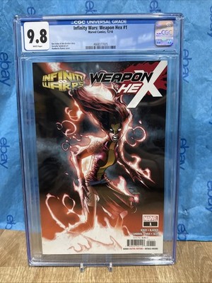 Infinity Warps Weapon Hex #1 2019 Marvel Comics Wars X-23 1st Speed  Weasel