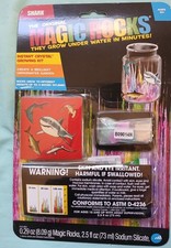The Original Magic Rocks Instant Crystal Growing Kit Lot Shark Science School