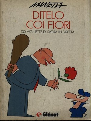 DITELO CONI FLOWERS HANDSCHELLE GLENAT 1986 \ BROSCHUR