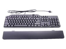 Dell OEM USB Multi Media 104-Key Quiet Keyboard 2-Port Desktop Keyboard 0FRXW