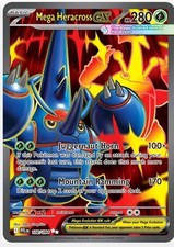 Mega Heracross ex 108/094 | Phantasmal Flames | Ultra Rare Pokemon Card