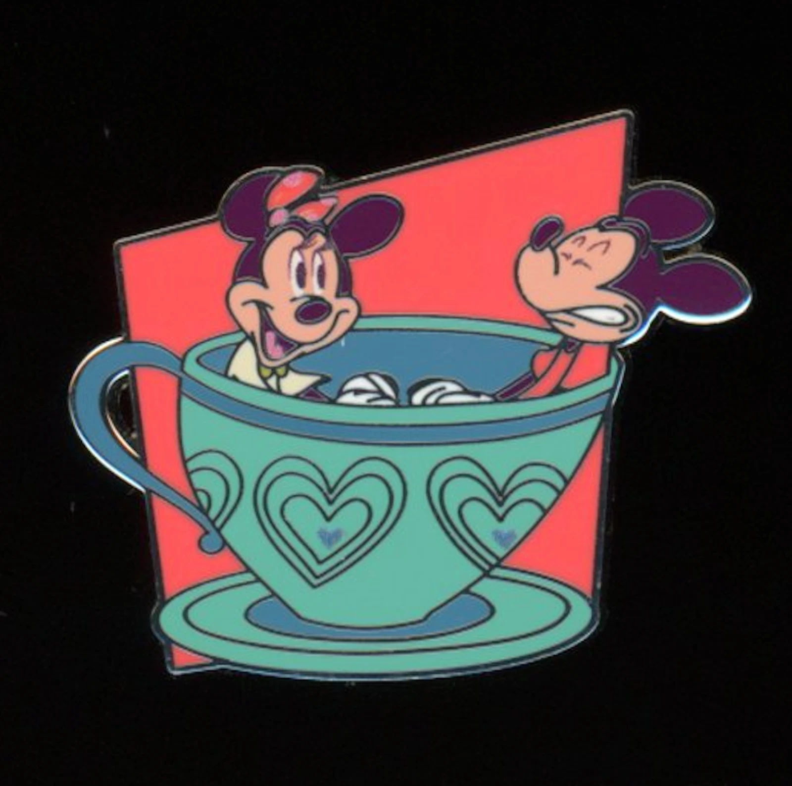 2024 Play In The Park Mystery Mad Tea Party Mickey Minnie Disney Pin