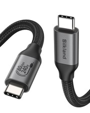 80Gbps USB 4 Thunderbolt 5 Cable 4FT - High-Speed 120Gbps, 240W Power Delivery