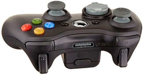 Microsoft OEM Wireless Remote Controller Black For Xbox 360 Very Good 6Z - Picture 2 of 3