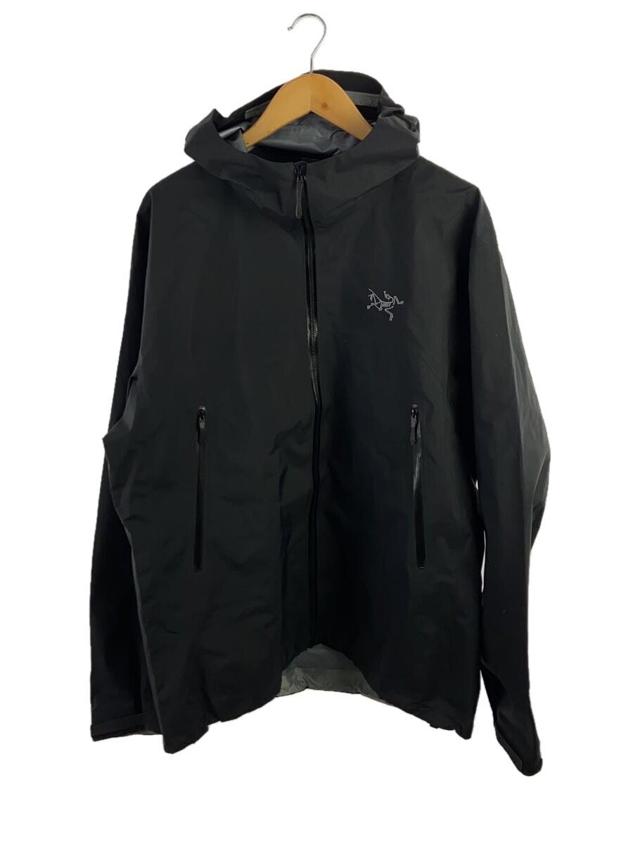 ARC'TERYX ARC TERYX Parka da montagna L nylon nero tinta unita X000007726