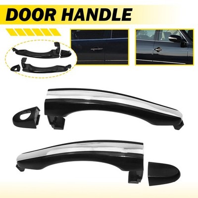 2xFront Outside Door Handle For 06-11 Hyundai Azera Left&Right Primed 826513L000