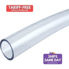 Allstar ALL40160-5, One Clear Vinyl Vent Hose 1 Id X 5Ft Performance Racing Part